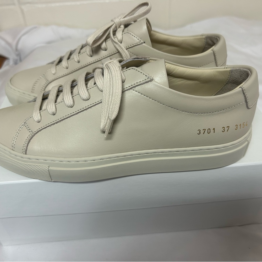 Common Projects Beige Sneakers